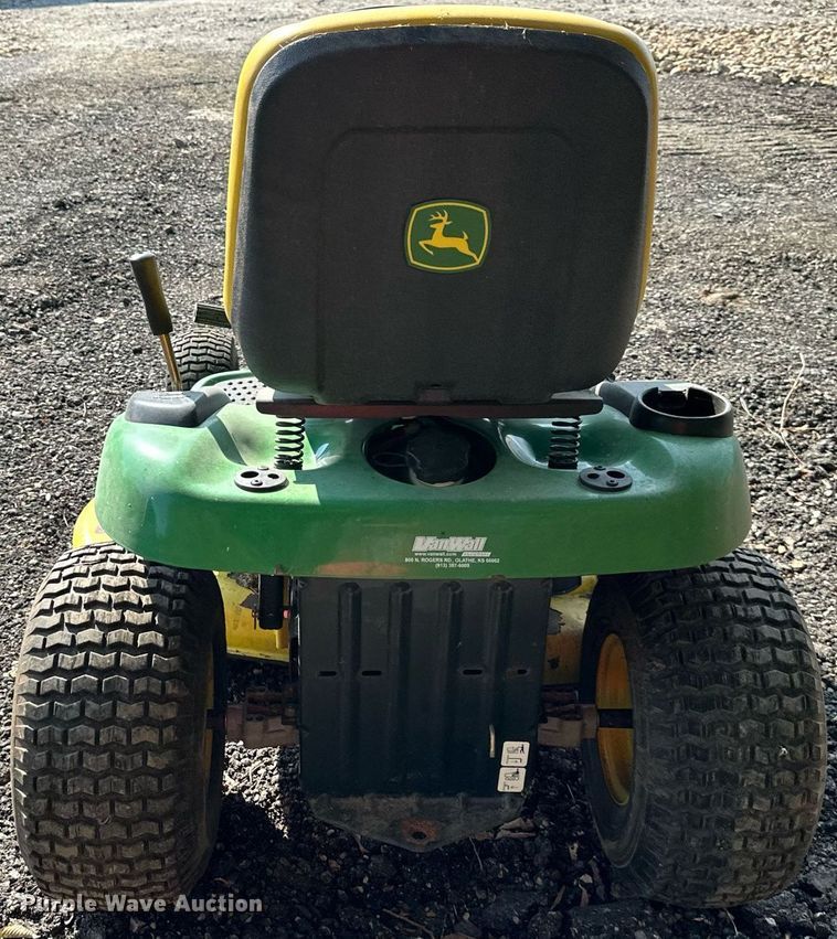 image for item DW2755 John Deere D120  lawn mower