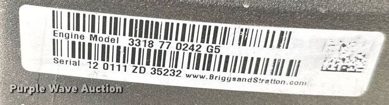 image for item DW2755 John Deere D120  lawn mower