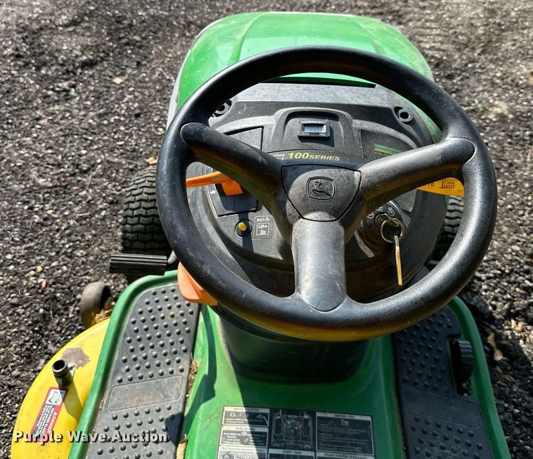 image for item DW2755 John Deere D120  lawn mower