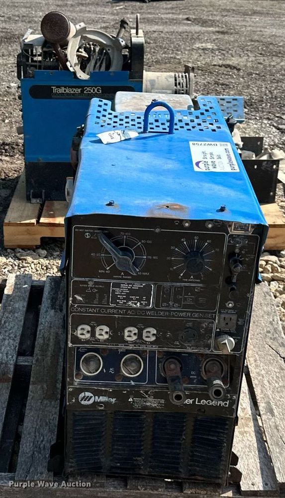 image for item DW2758 Miller Legend  welder/generator