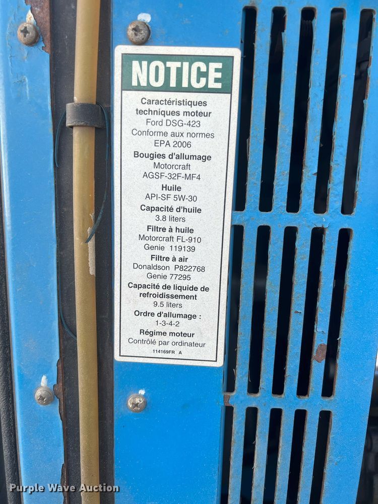 image for item DW2840 2008 Genie Z45/25  boom lift