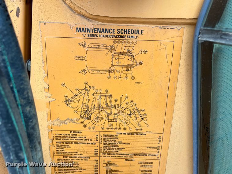 image for item DW2854 Case 590 Super L  backhoe