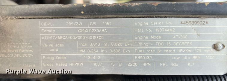 image for item DW2854 Case 590 Super L  backhoe