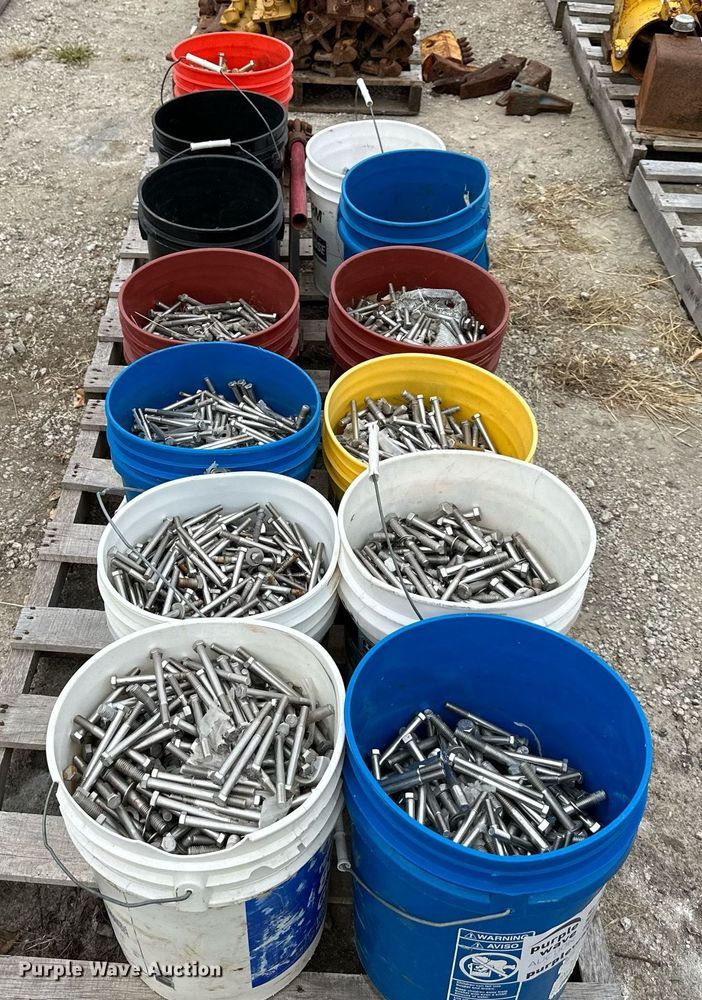image for item DW2860 (13) buckets of bolts