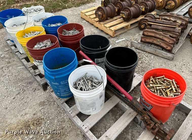 image for item DW2860 (13) buckets of bolts