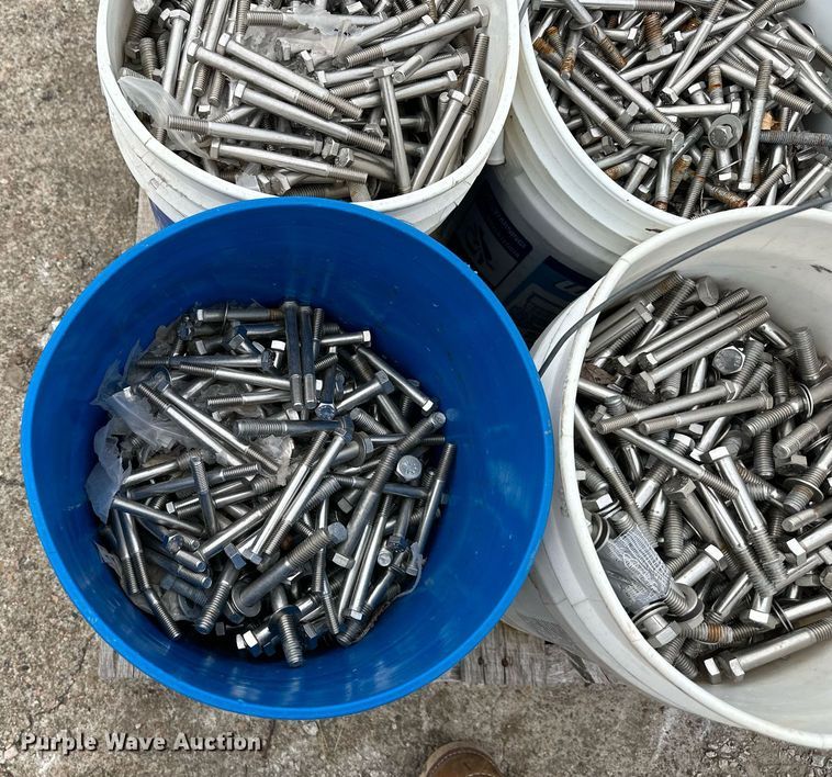 image for item DW2860 (13) buckets of bolts