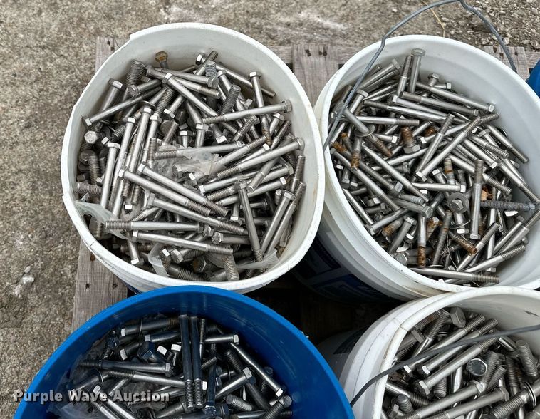 image for item DW2860 (13) buckets of bolts