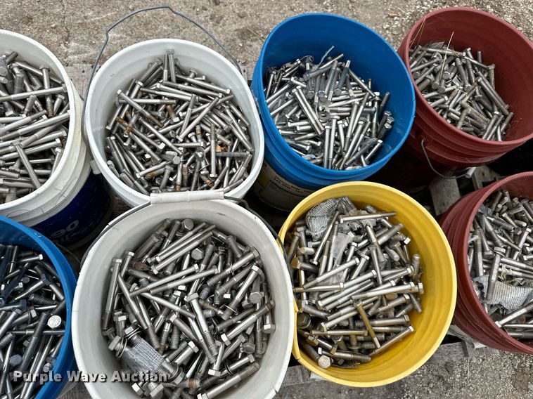 image for item DW2860 (13) buckets of bolts