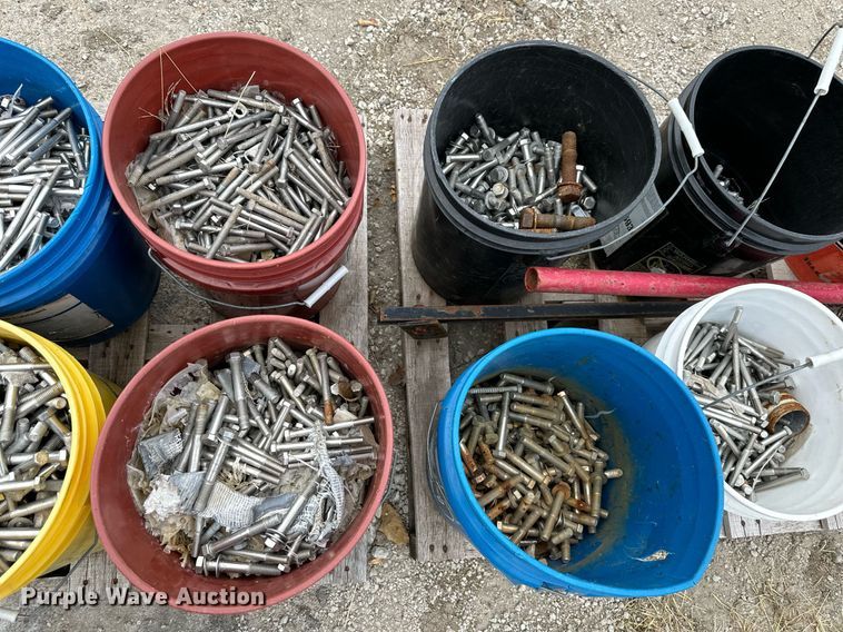 image for item DW2860 (13) buckets of bolts