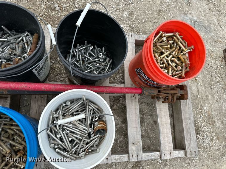 image for item DW2860 (13) buckets of bolts