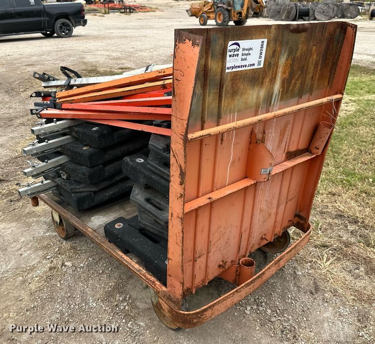 image for item DW2868 Approximately 18 road sign bases