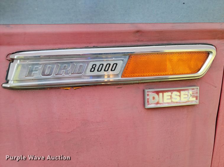 image for item HY9114 1983 Ford 8000  digger derrick truck