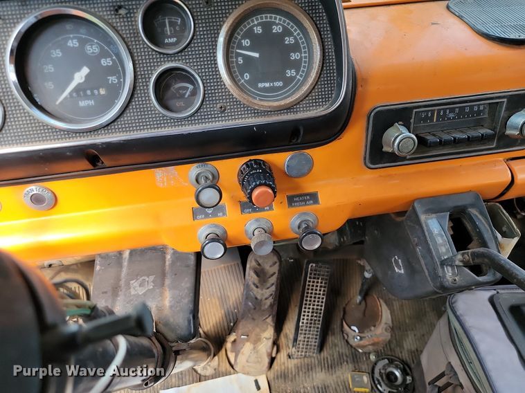 image for item HY9114 1983 Ford 8000  digger derrick truck