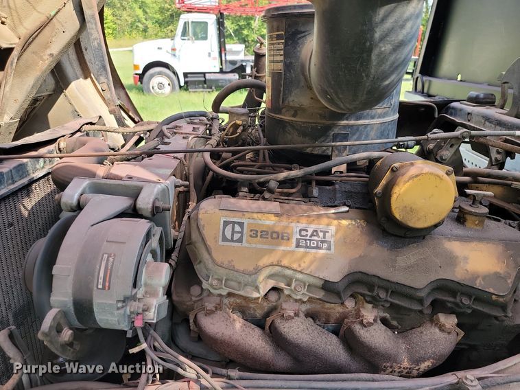 image for item HY9114 1983 Ford 8000  digger derrick truck