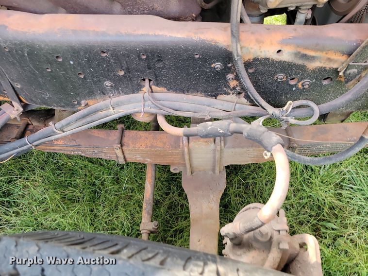 image for item HY9114 1983 Ford 8000  digger derrick truck