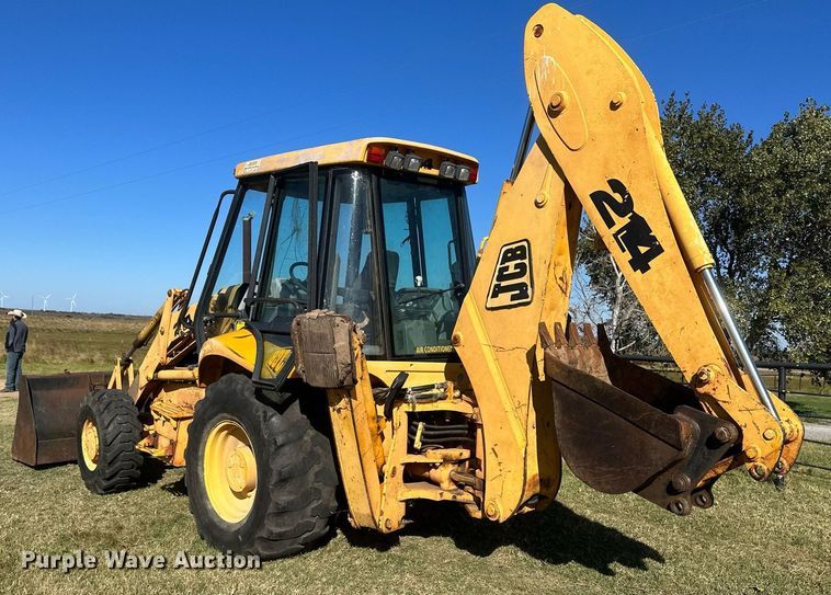 image for item IU9028 1998 JCB 214  backhoe