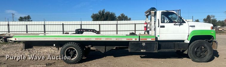 image for item IU9036 1993 Chevrolet Kodiak  rollback truck