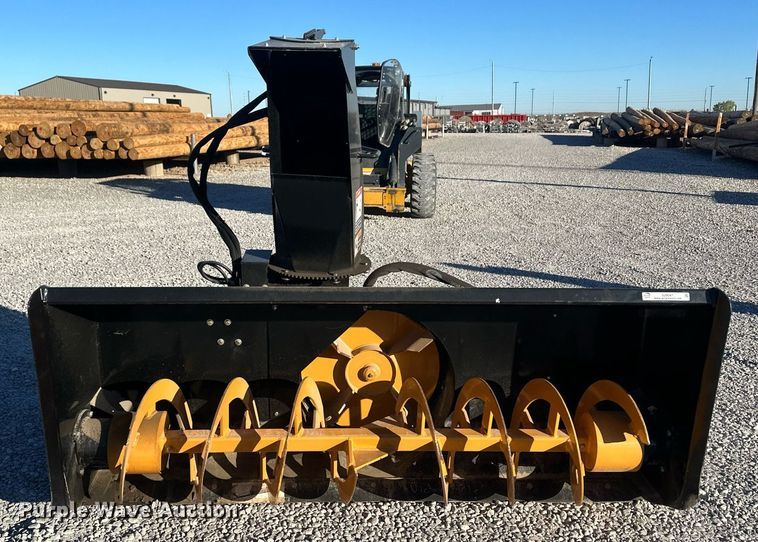 image for item IU9047 John Deere SB84H  skid steer snow blower