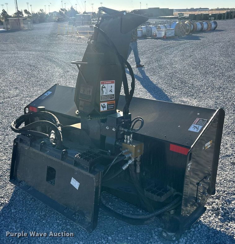 image for item IU9047 John Deere SB84H  skid steer snow blower