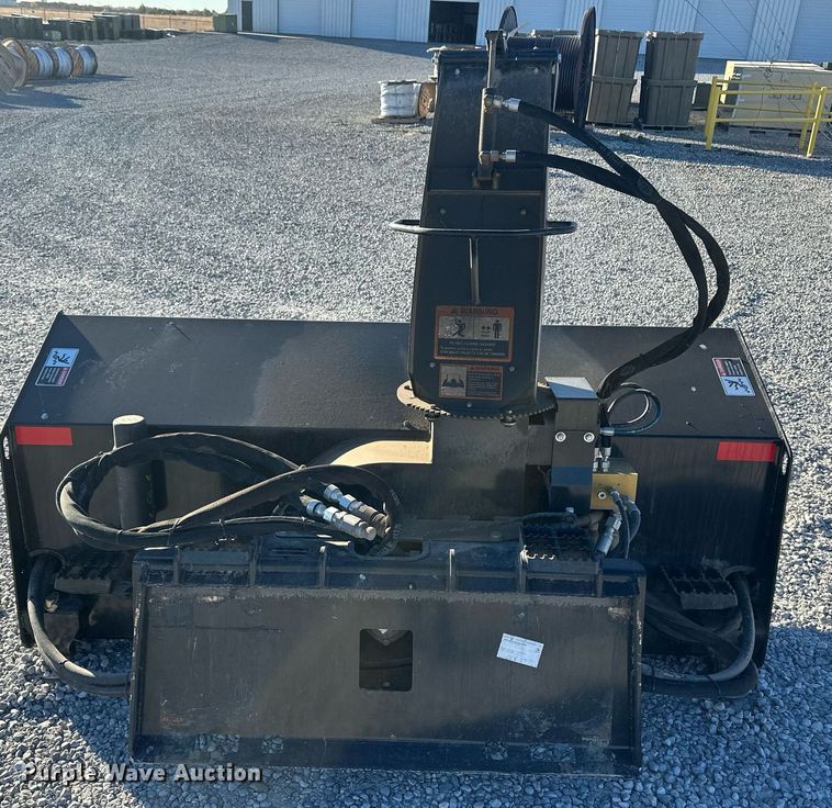 image for item IU9047 John Deere SB84H  skid steer snow blower