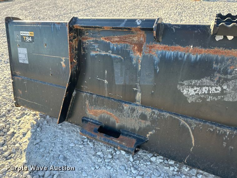 image for item IU9048 John Deere T84  skid steer bucket
