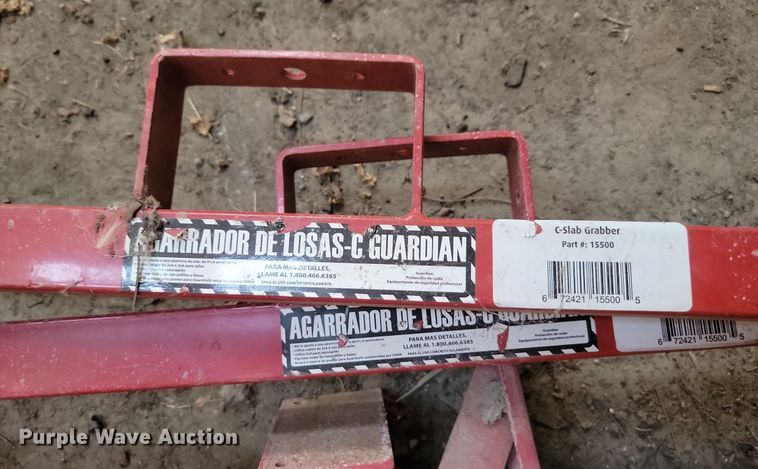 image for item JG9771 Approximately 315 Guardian C-slab grabbers