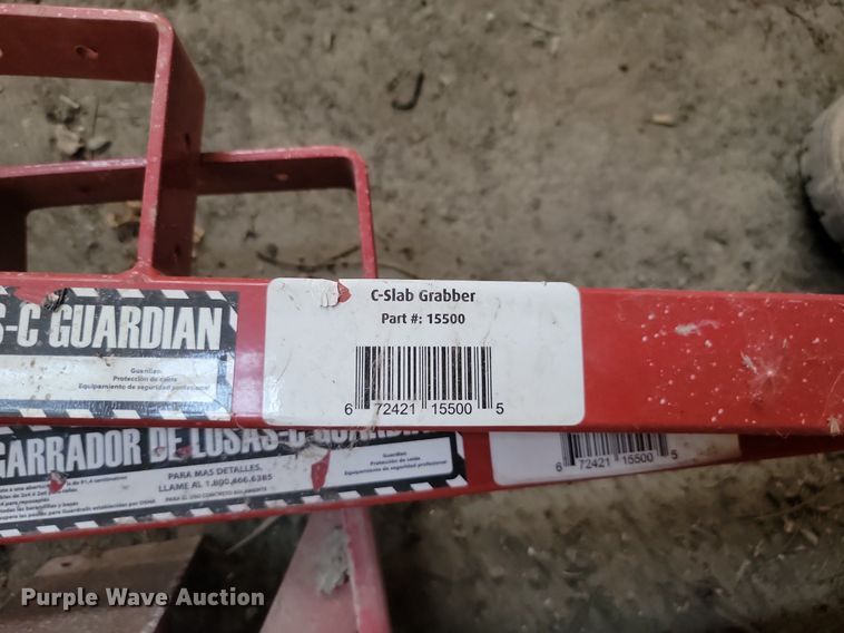 image for item JG9771 Approximately 315 Guardian C-slab grabbers