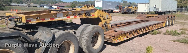 image for item JG9774 1998 Load King 503/4DD  lowboy equipment trailer
