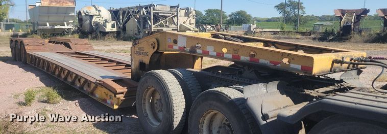 image for item JG9774 1998 Load King 503/4DD  lowboy equipment trailer