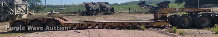 image for item JG9774 1998 Load King 503/4DD  lowboy equipment trailer