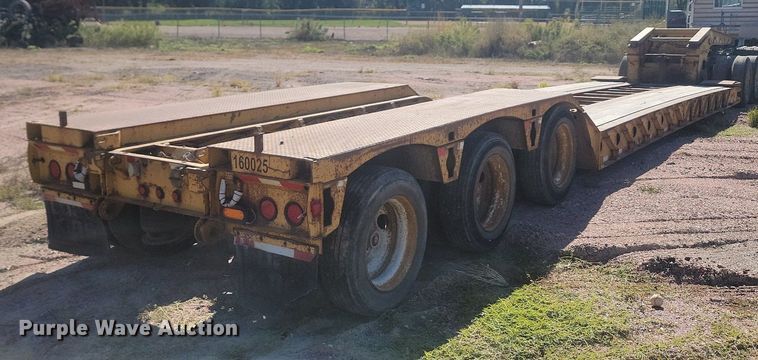 image for item JG9774 1998 Load King 503/4DD  lowboy equipment trailer