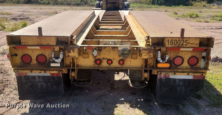 image for item JG9774 1998 Load King 503/4DD  lowboy equipment trailer