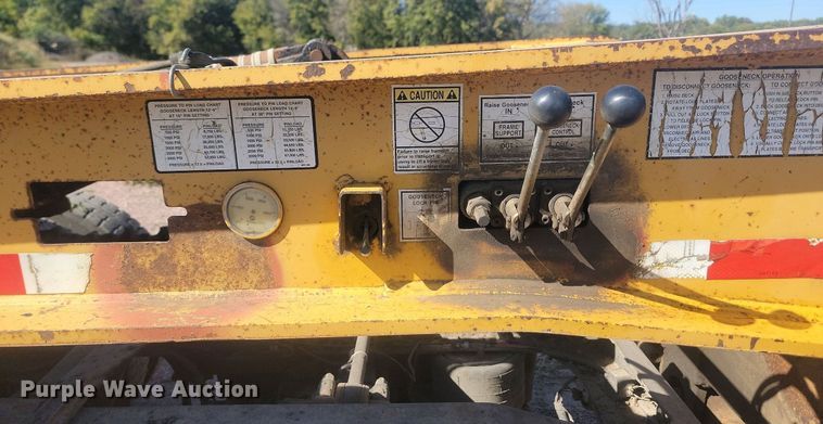 image for item JG9774 1998 Load King 503/4DD  lowboy equipment trailer