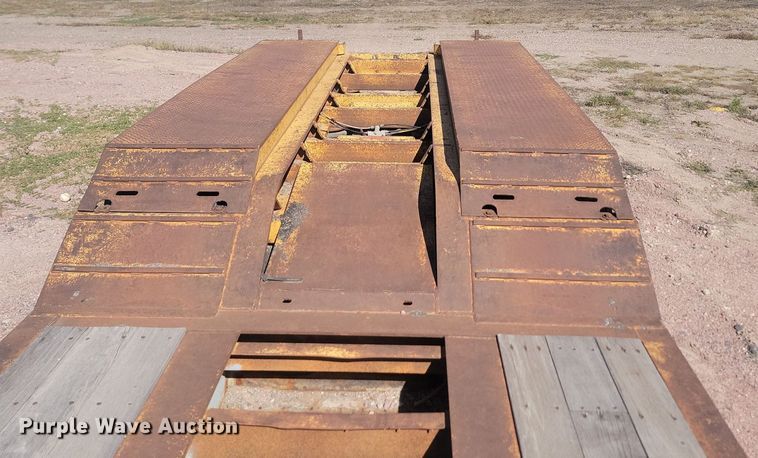 image for item JG9774 1998 Load King 503/4DD  lowboy equipment trailer