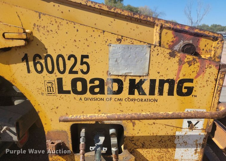 image for item JG9774 1998 Load King 503/4DD  lowboy equipment trailer