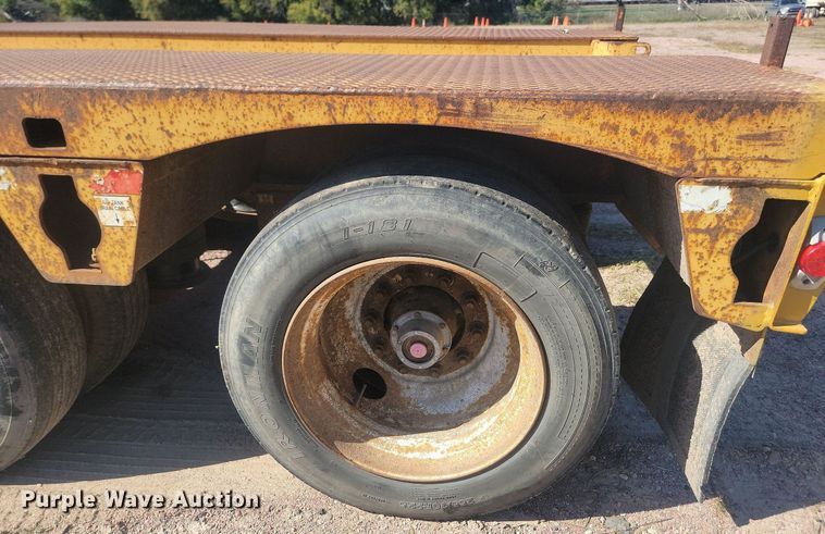 image for item JG9774 1998 Load King 503/4DD  lowboy equipment trailer