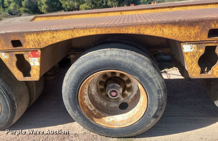 image for item JG9774 1998 Load King 503/4DD  lowboy equipment trailer