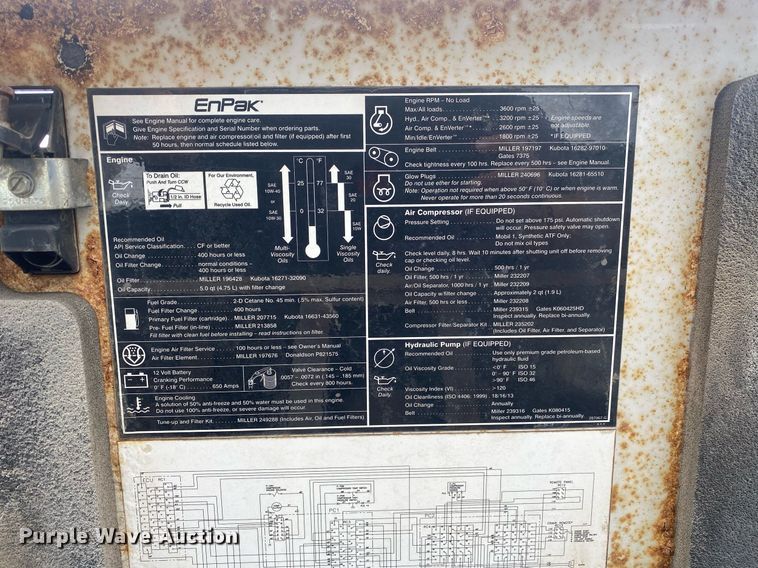 image for item KB9451 2013 Kenworth T370  utility / service truck