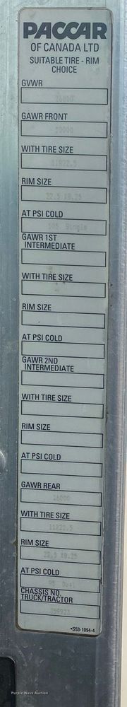 image for item KB9451 2013 Kenworth T370  utility / service truck