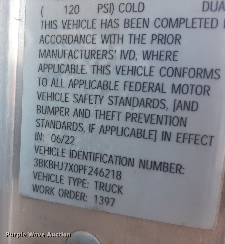 image for item KD9207 2023 Kenworth T440  crane truck