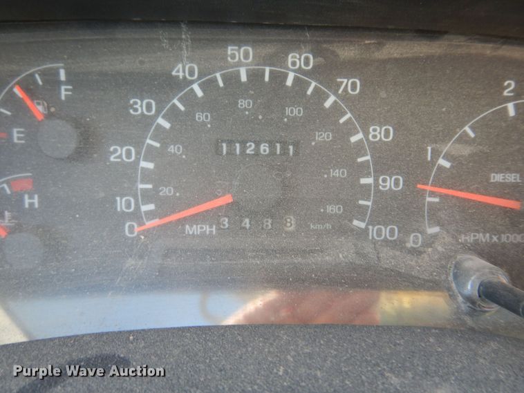 image for item KD9218 2004 Ford F750 Super Duty  digger derrick truck