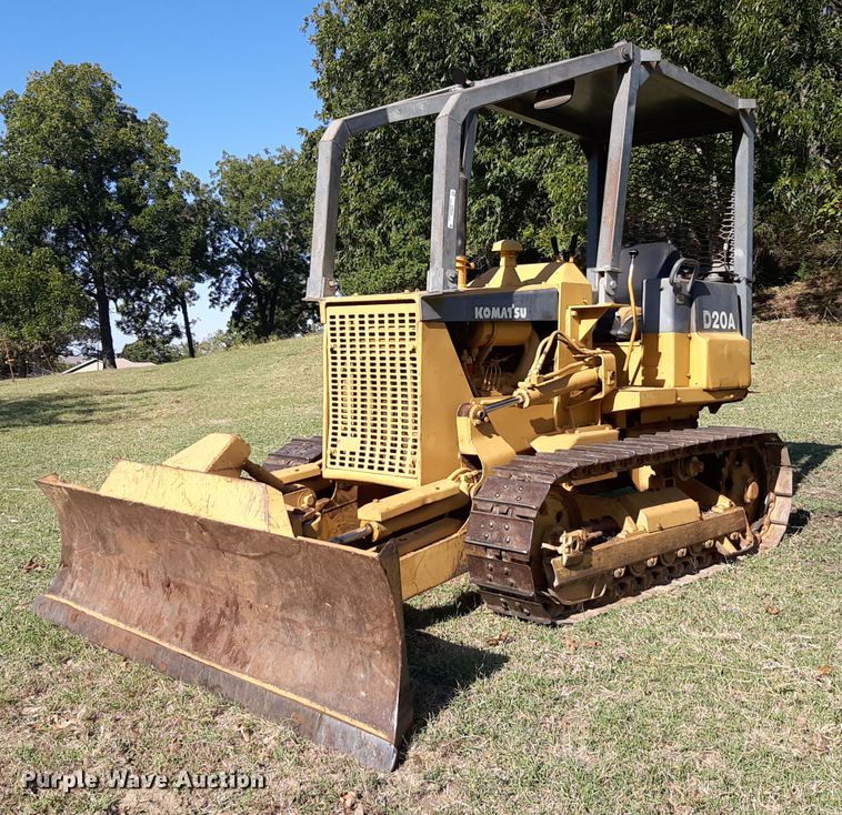 image for item KD9222 1985 Komatsu D20A  dozer
