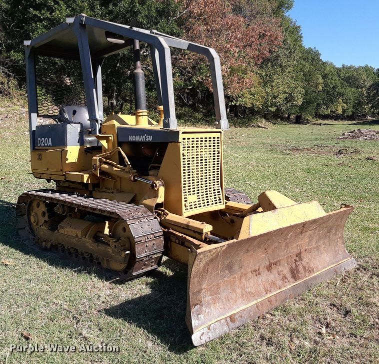 image for item KD9222 1985 Komatsu D20A  dozer