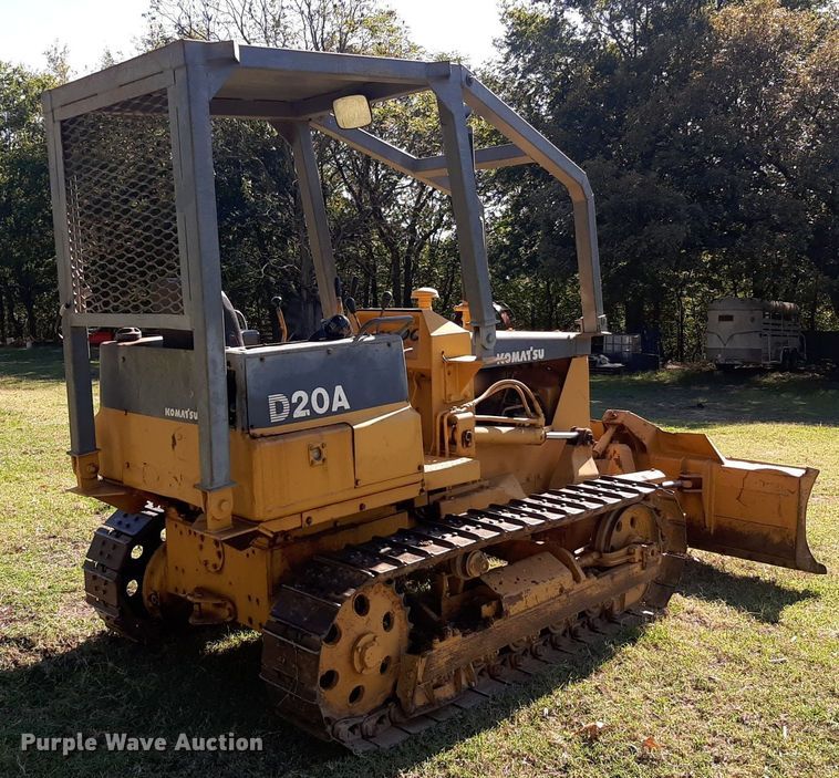 image for item KD9222 1985 Komatsu D20A  dozer