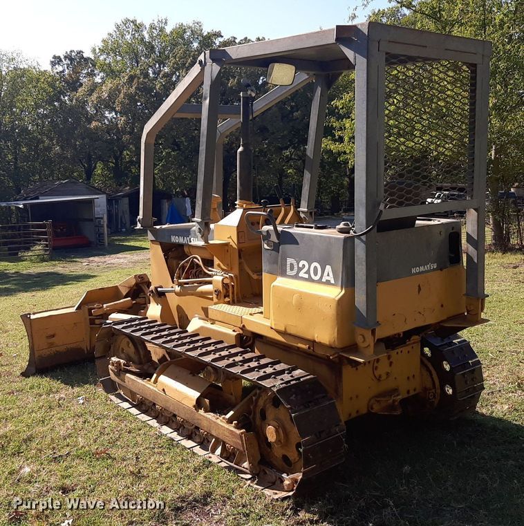 image for item KD9222 1985 Komatsu D20A  dozer
