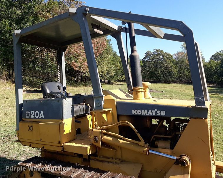 image for item KD9222 1985 Komatsu D20A  dozer
