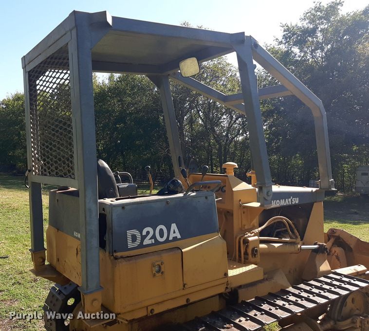 image for item KD9222 1985 Komatsu D20A  dozer