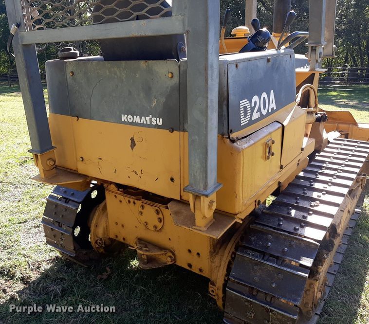 image for item KD9222 1985 Komatsu D20A  dozer