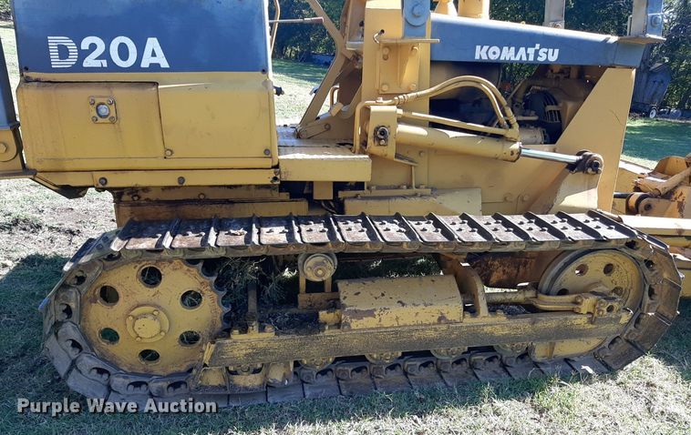 image for item KD9222 1985 Komatsu D20A  dozer