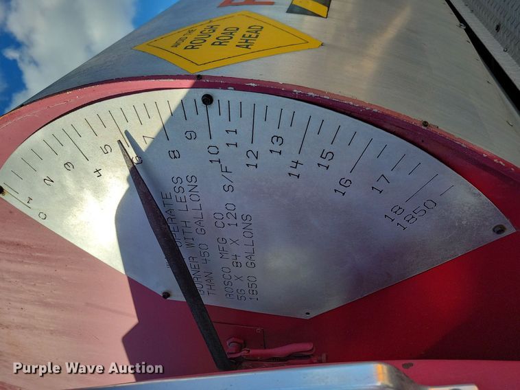 image for item KO9003 1991 Ford F800  oil distributor truck